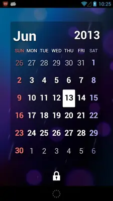 S2 Calendar Widget android App screenshot 2