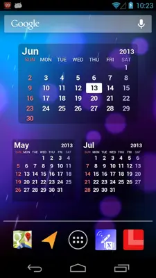 S2 Calendar Widget android App screenshot 5